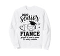 2027 Senior Soccer Fiance Proud Sweatshirt - Graphic Print Men Women - T-Shirt, Sweatshirt, Hoodie