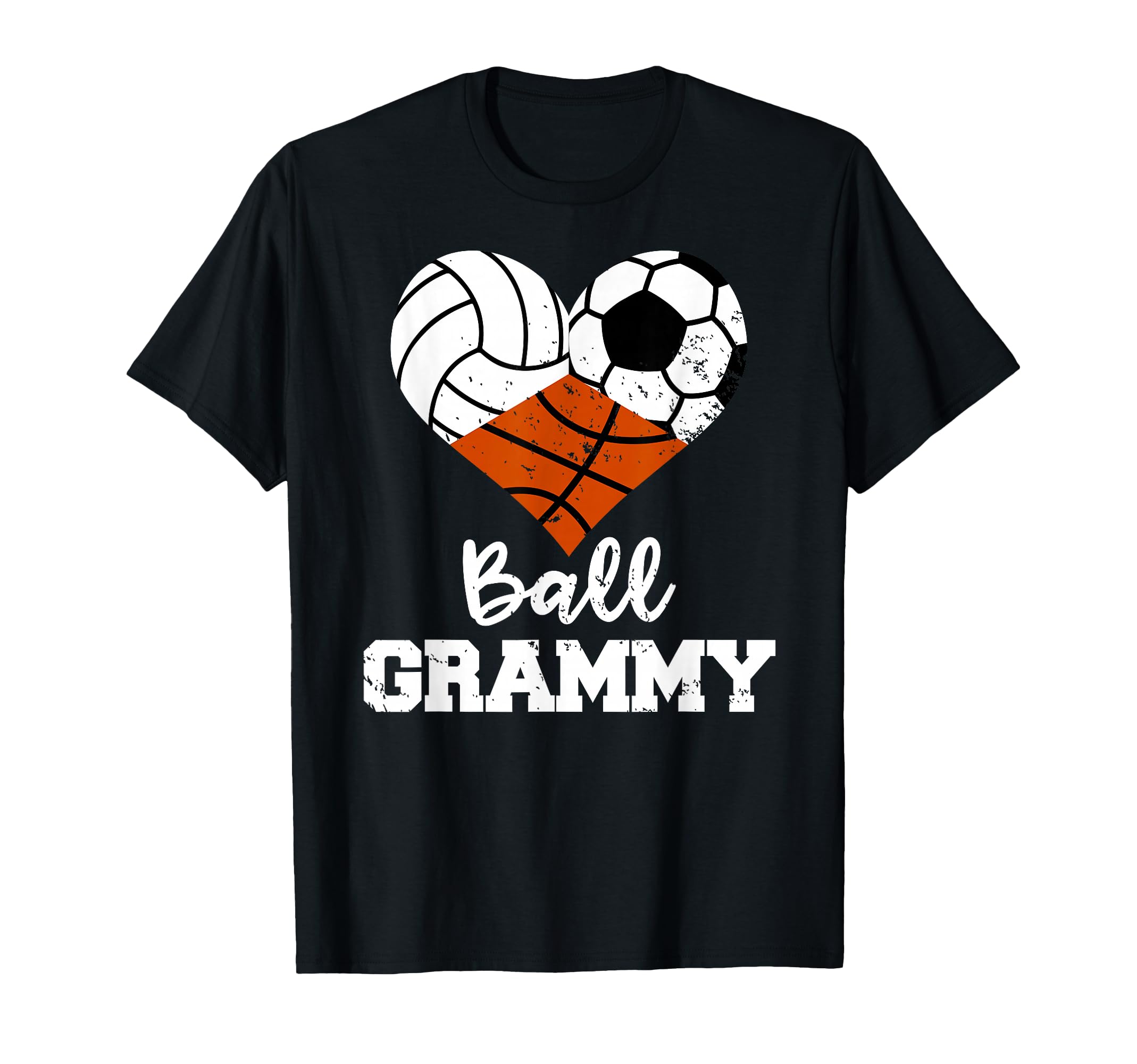 Ball Grammy Heart Funny Volleyball T-Shirt - Fun Novelty Design Men Women - T-Shirt, Sweatshirt, Hoodie