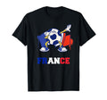France Soccer Dabbing Soccer Ball T-Shirt - Fun Novelty Design Men Women - T-Shirt, Sweatshirt, Hoodie
