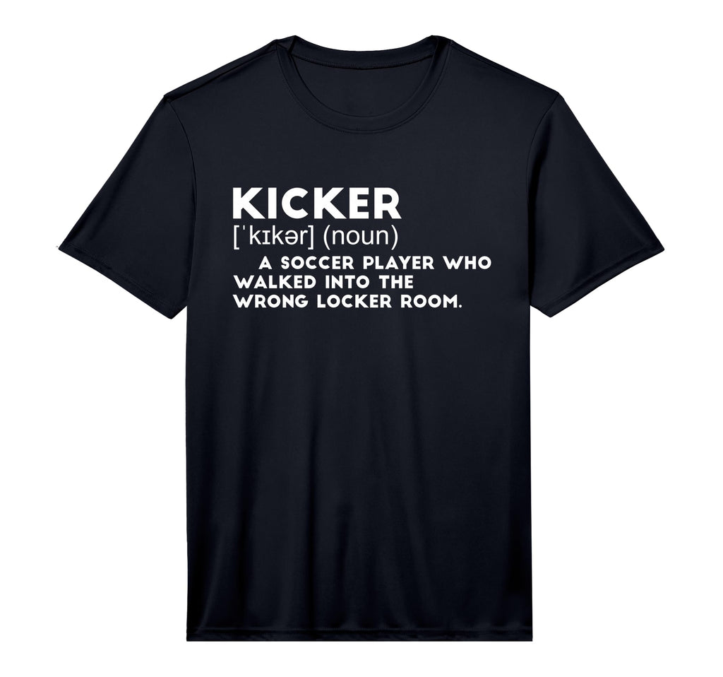 Mens Kicker Soccer Player Who Walked T-Shirt - Trendy Graphic Men Women - T-Shirt, Sweatshirt, Hoodie