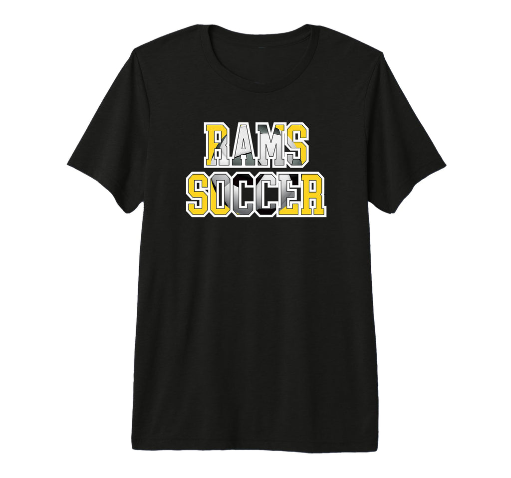 Rams Soccer Mom Game Day Mascot T-Shirt - Streetwear Style for Adults - T-Shirt, Sweatshirt, Hoodie