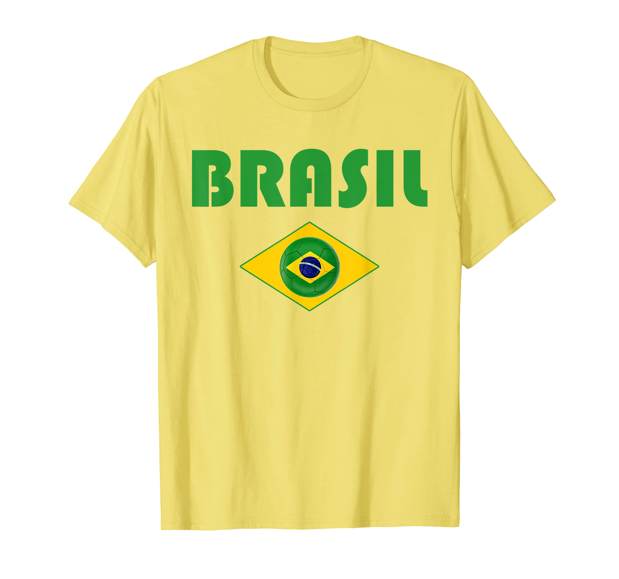 Brasil Fan Brazil Soccer Brazilian Flag T-Shirt - Graphic Print Unisex - T-Shirt, Sweatshirt, Hoodie