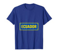 Ecuador Football Soccer T-Shirt - Streetwear Style Unisex - T-Shirt, Sweatshirt, Hoodie