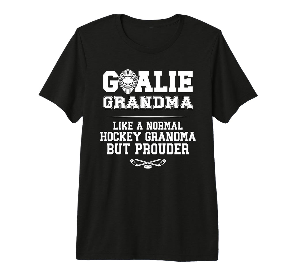 Hockey Goalie Grandma Hockey Keeper T-Shirt - Minimalist Print Men Women - T-Shirt, Sweatshirt, Hoodie