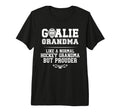 Hockey Goalie Grandma Hockey Keeper T-Shirt - Minimalist Print Men Women - T-Shirt, Sweatshirt, Hoodie
