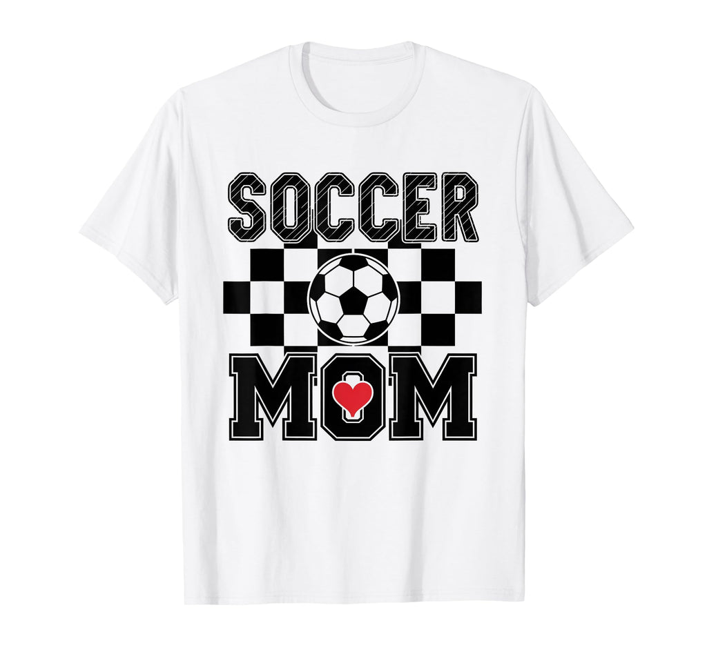 Groovy Soccer Mom Mother Soccer Mom T-Shirt - Unique Graphic Unisex - T-Shirt, Sweatshirt, Hoodie