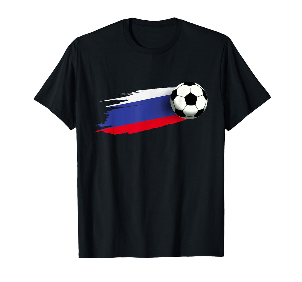 Russia Flag Russia Soccer Flag Russia T-Shirt - Graphic Print for Adults - T-Shirt, Sweatshirt, Hoodie