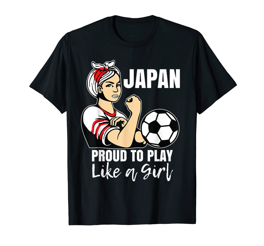 Japan Proud To Play Like Japan Soccer T-Shirt - Minimalist Print Unisex - T-Shirt, Sweatshirt, Hoodie