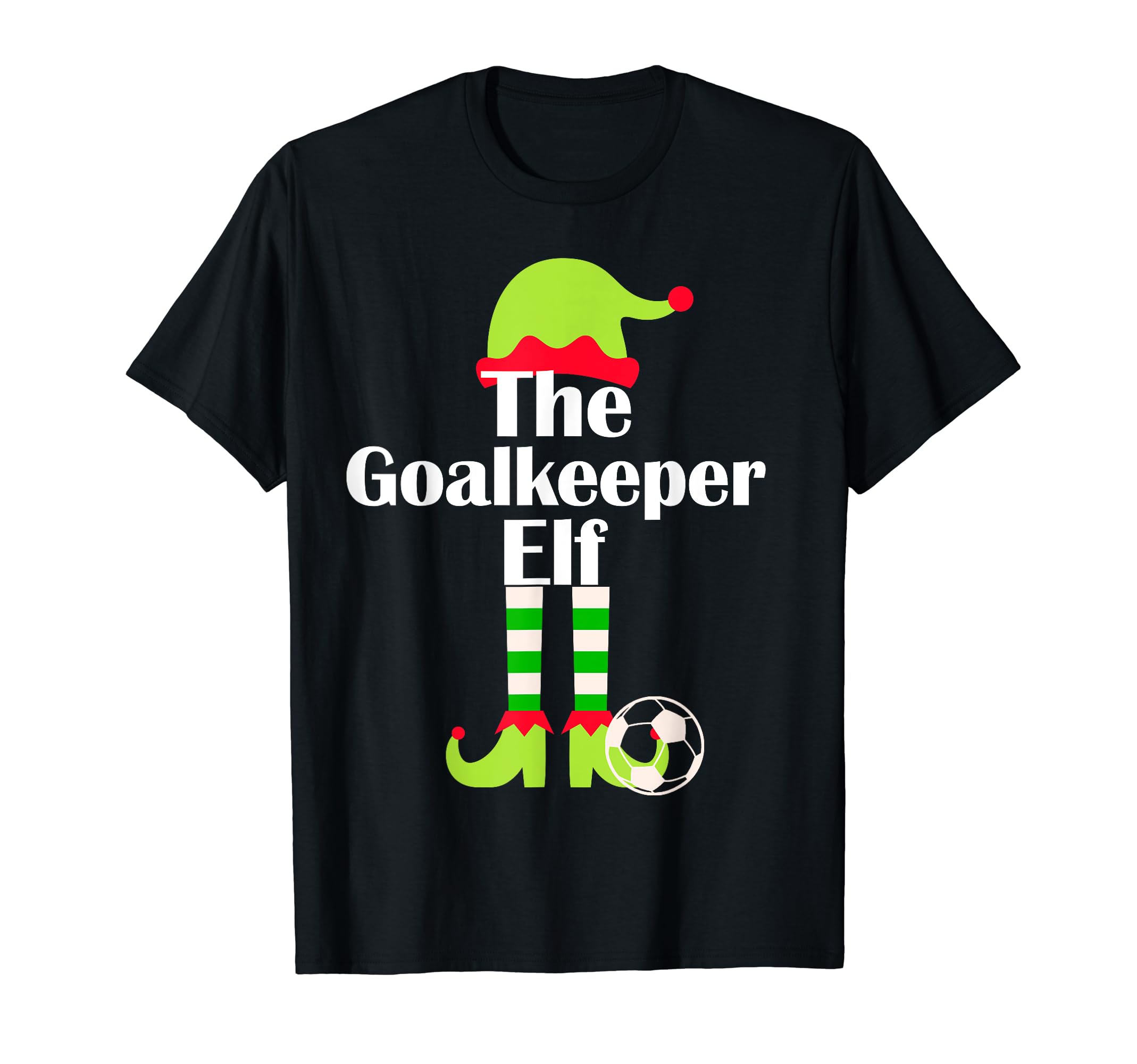 Goalie Elf Soccer Pajama Sport X Mas T-Shirt - Streetwear Style for Adults - T-Shirt, Sweatshirt, Hoodie