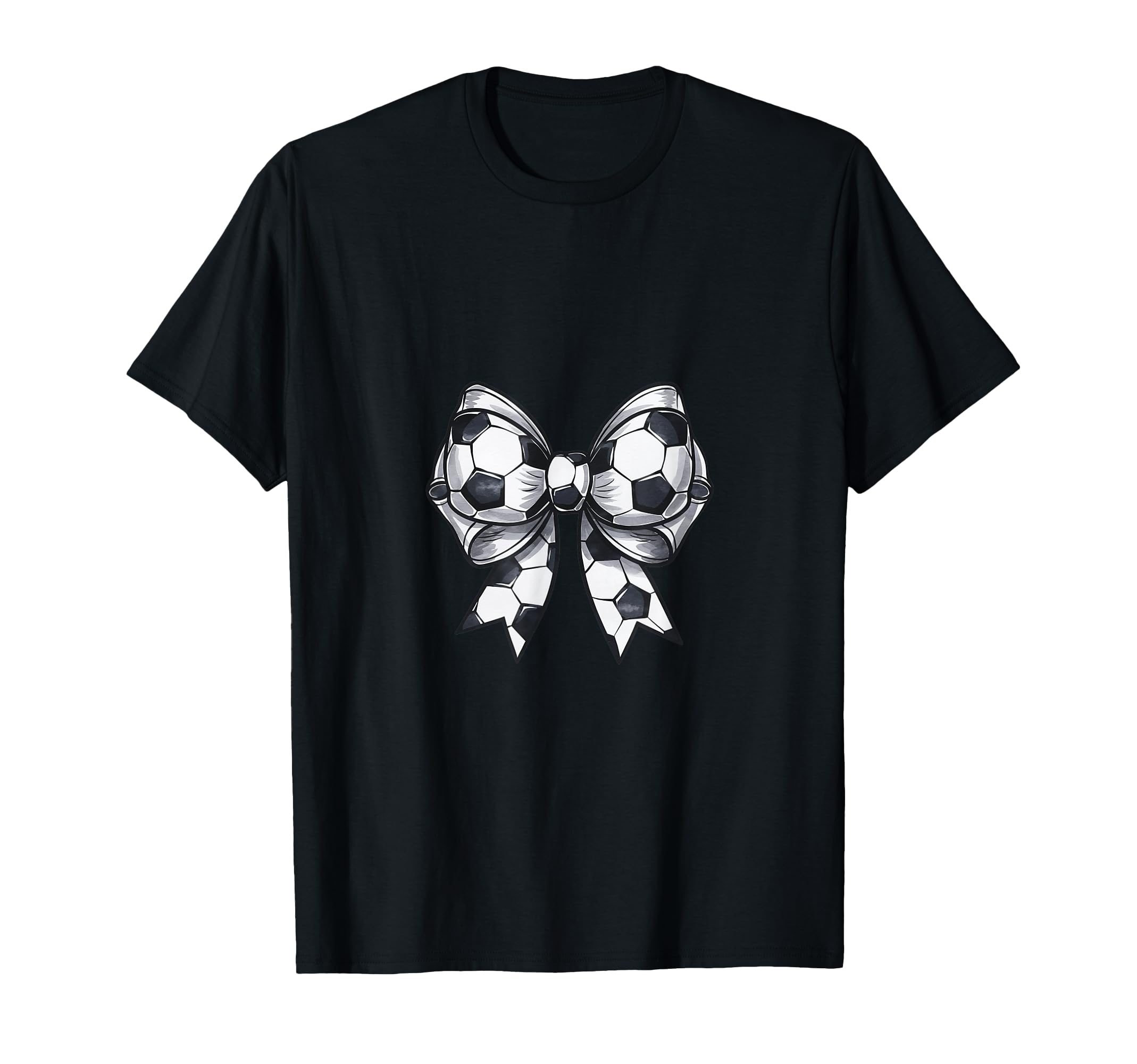 Coquette Soccer Bow Matching Family Bow T-Shirt - Fun Novelty Design Unisex - T-Shirt, Sweatshirt, Hoodie