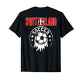 Switzerland Soccer Fans Jersey Swiss Flag T-Shirt - Trendy Graphic Unisex - T-Shirt, Sweatshirt, Hoodie