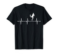 Soccer Player Heartbeat Soccer Ball T-Shirt - Casual Everyday Wear Unisex - T-Shirt, Sweatshirt, Hoodie