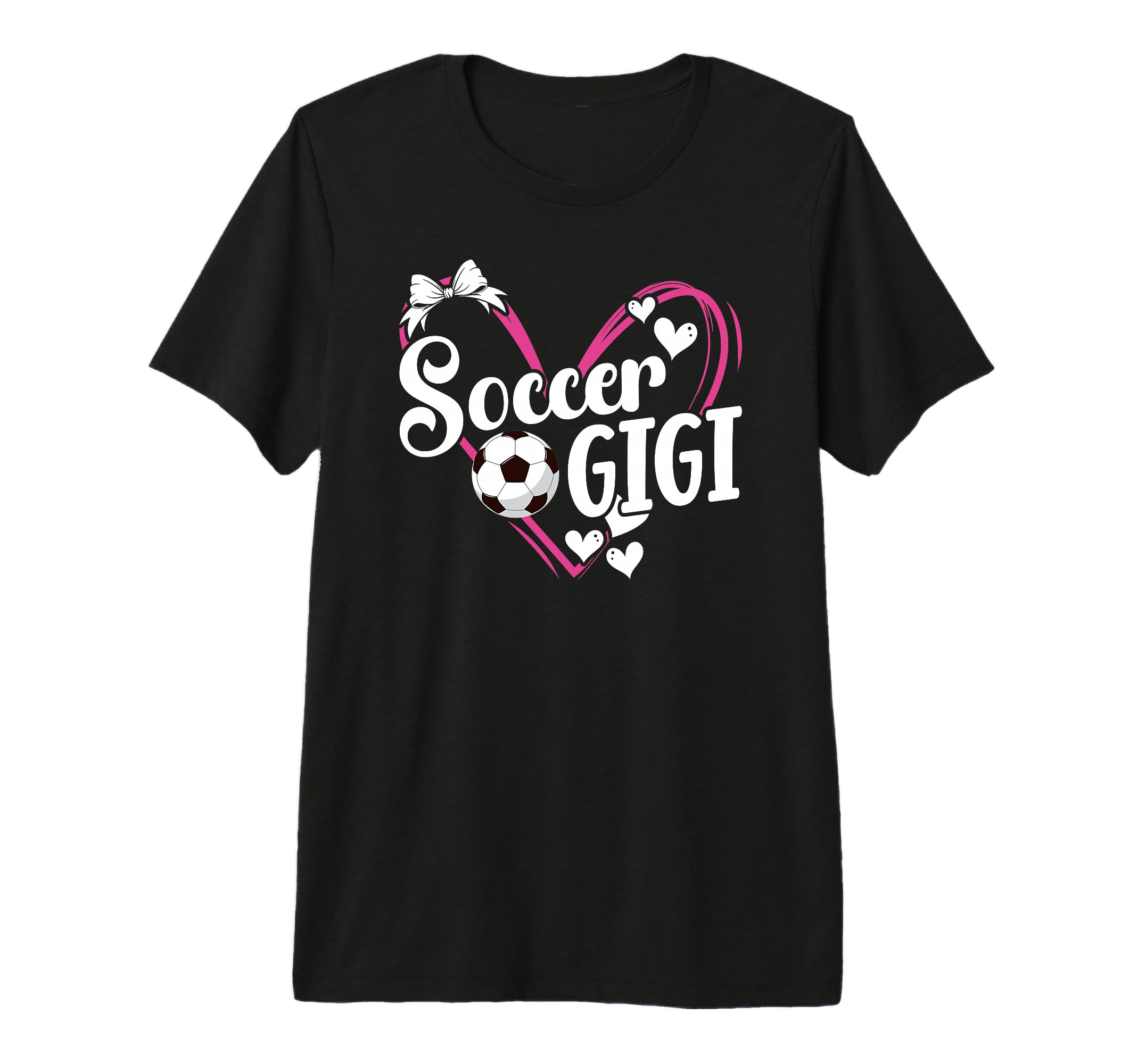 Soccer Gigi Heart Gigi Soccer Player Gigi T-Shirt - Novelty Apparel Unisex - T-Shirt, Sweatshirt, Hoodie