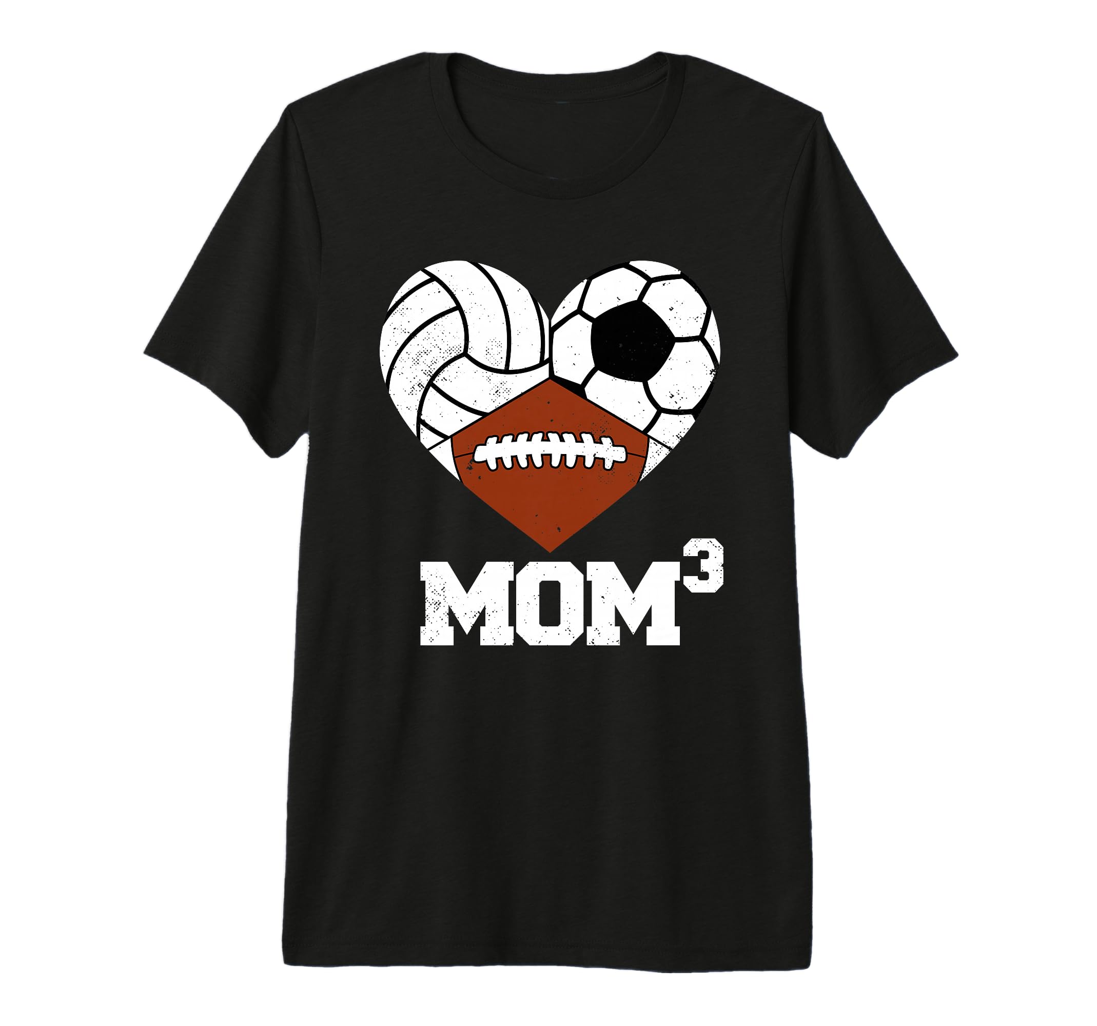 Mom Cubed Mom3 Mom Three Volleyball T-Shirt - Aesthetic Graphic Men Women - T-Shirt, Sweatshirt, Hoodie