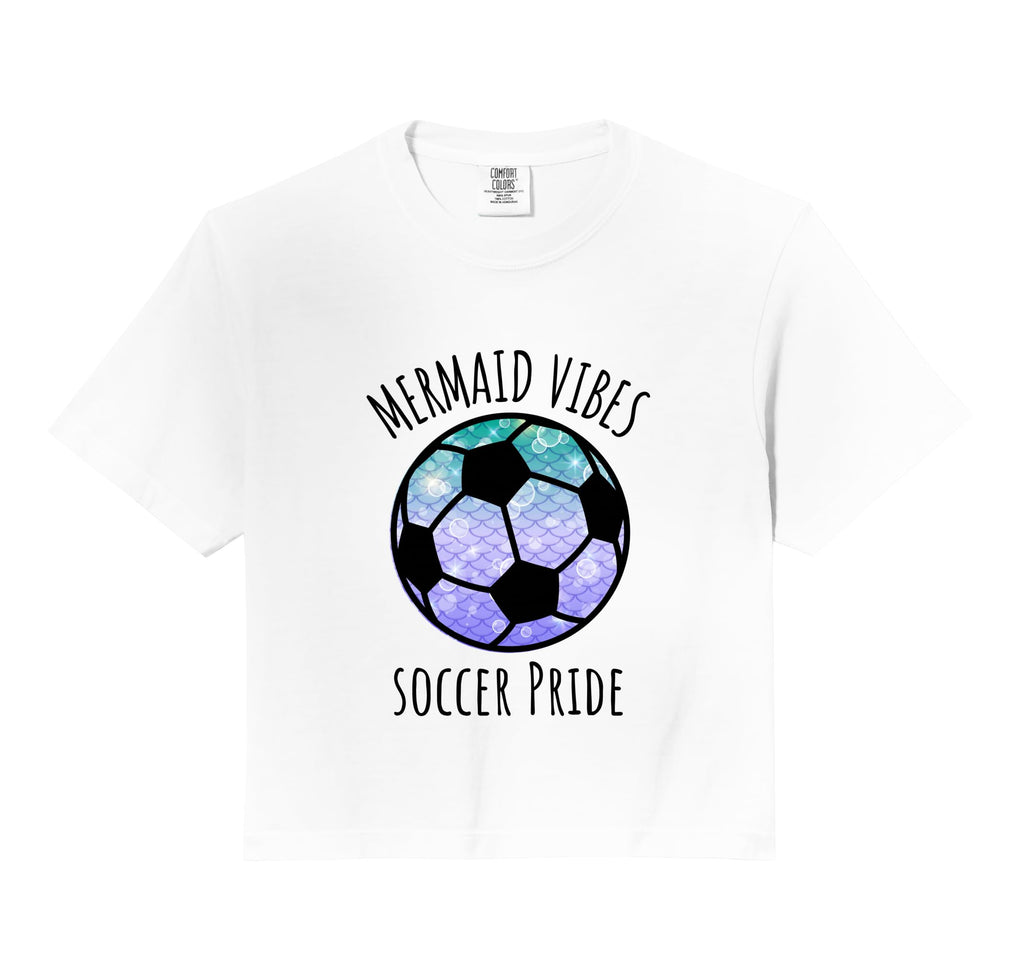 Soccer Mermaid Vibes Matching Team Sweatshirt - Trendy Graphic for Adults - T-Shirt, Sweatshirt, Hoodie