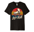 Let S Roll Roller Skating Skater T-Shirt - Aesthetic Graphic for Adults - T-Shirt, Sweatshirt, Hoodie