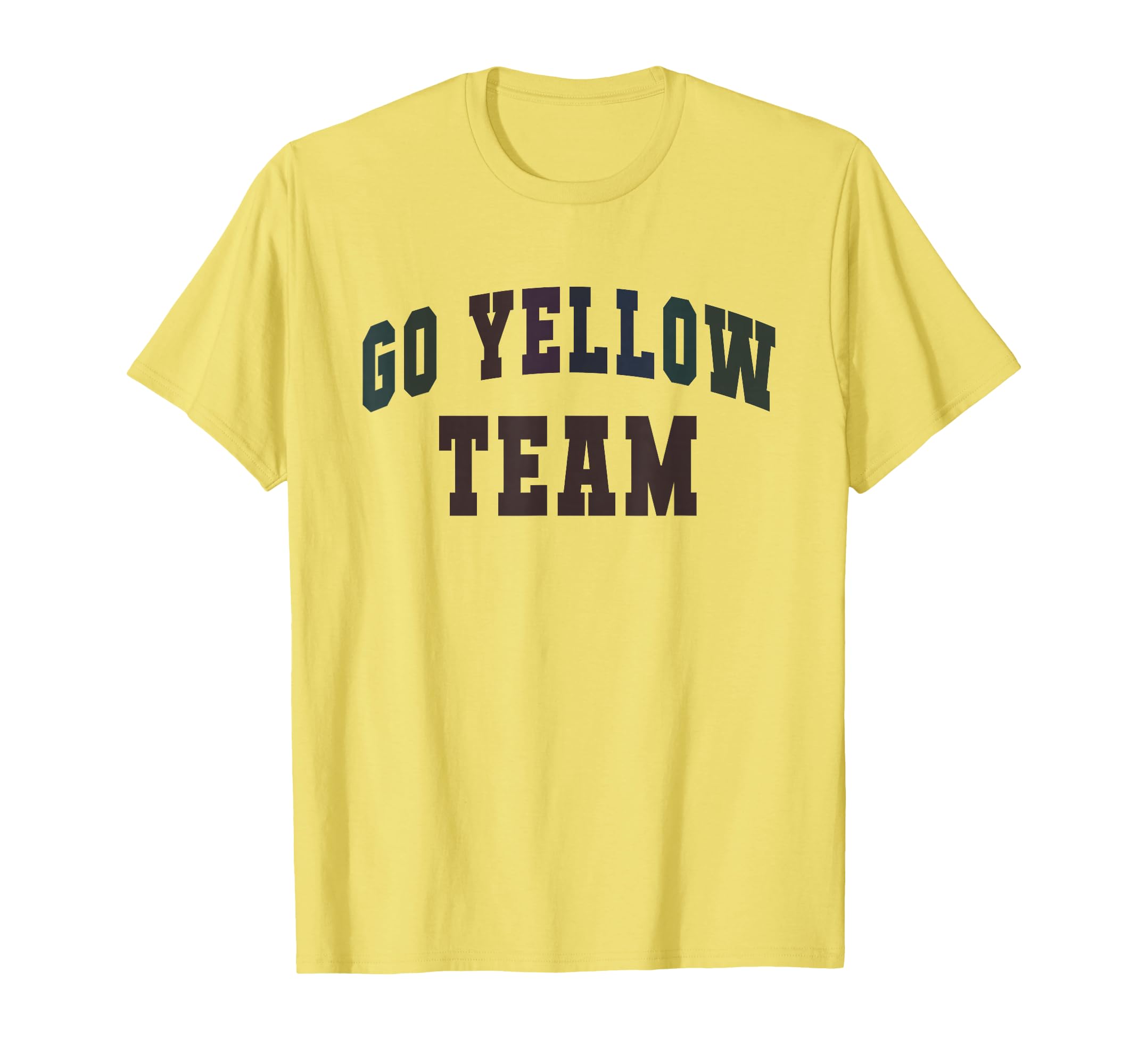 Lets Go Yellow Team Tournament War T-Shirt - Fun Novelty Design Unisex - T-Shirt, Sweatshirt, Hoodie