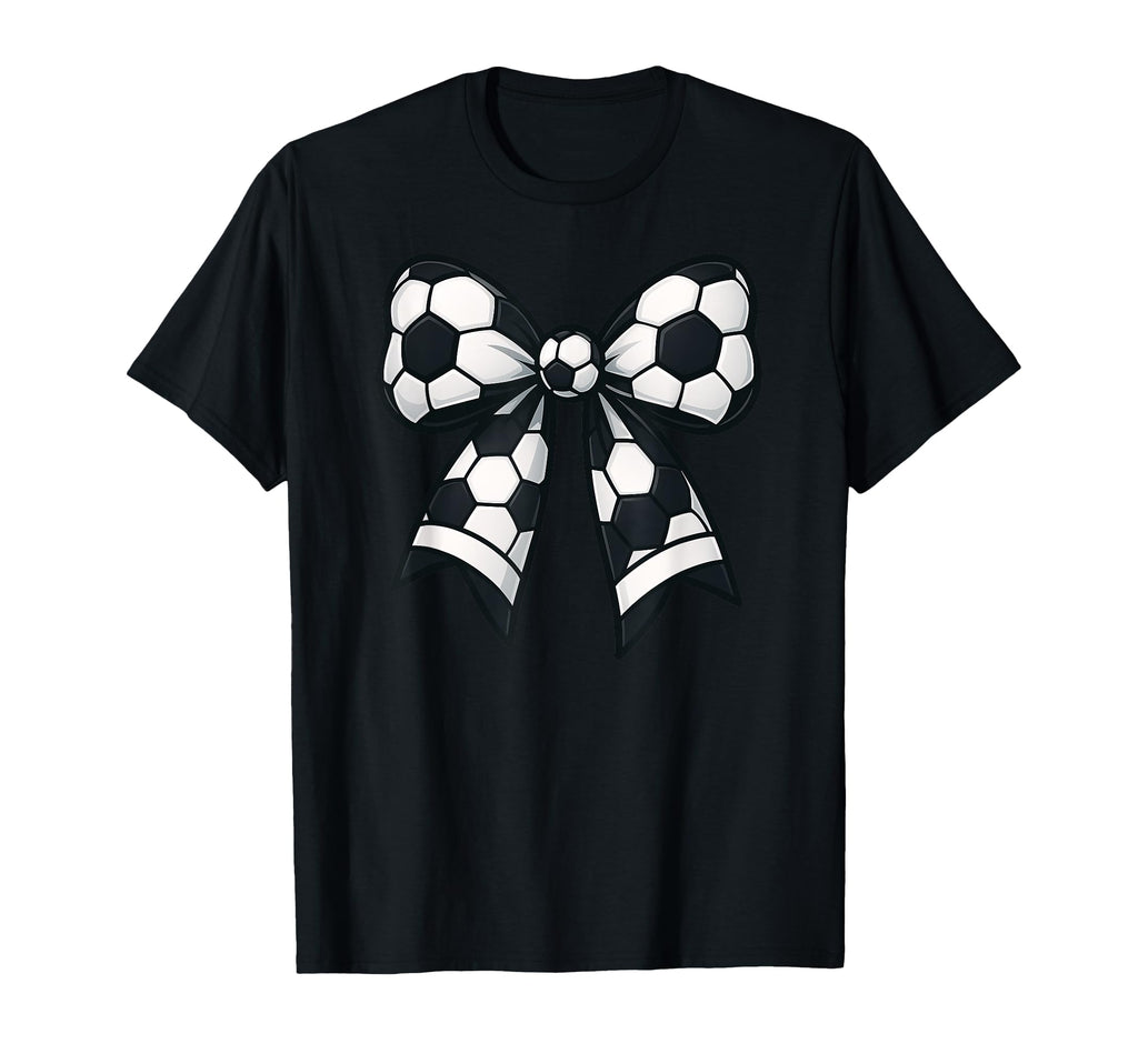 Ribbon Soccer Football Sports Mothers T-Shirt - Unique Graphic Men Women - T-Shirt, Sweatshirt, Hoodie