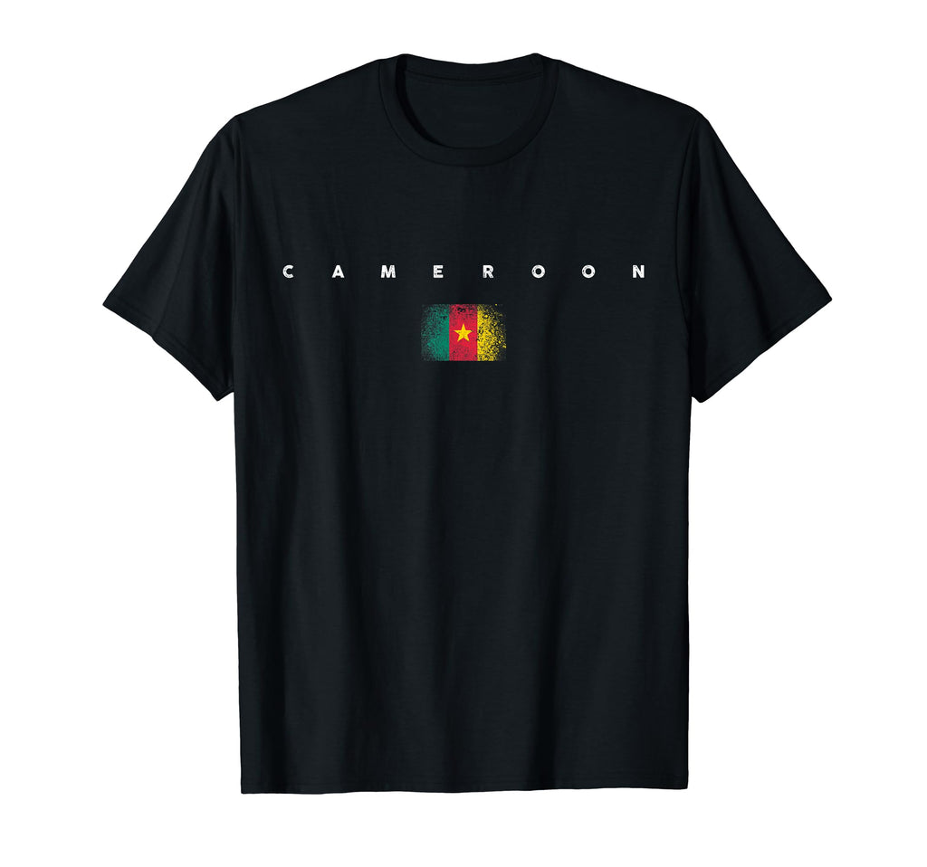 Cameroon Flag Pride Soccer Belgian T-Shirt - Fun Novelty Design for Adults - T-Shirt, Sweatshirt, Hoodie