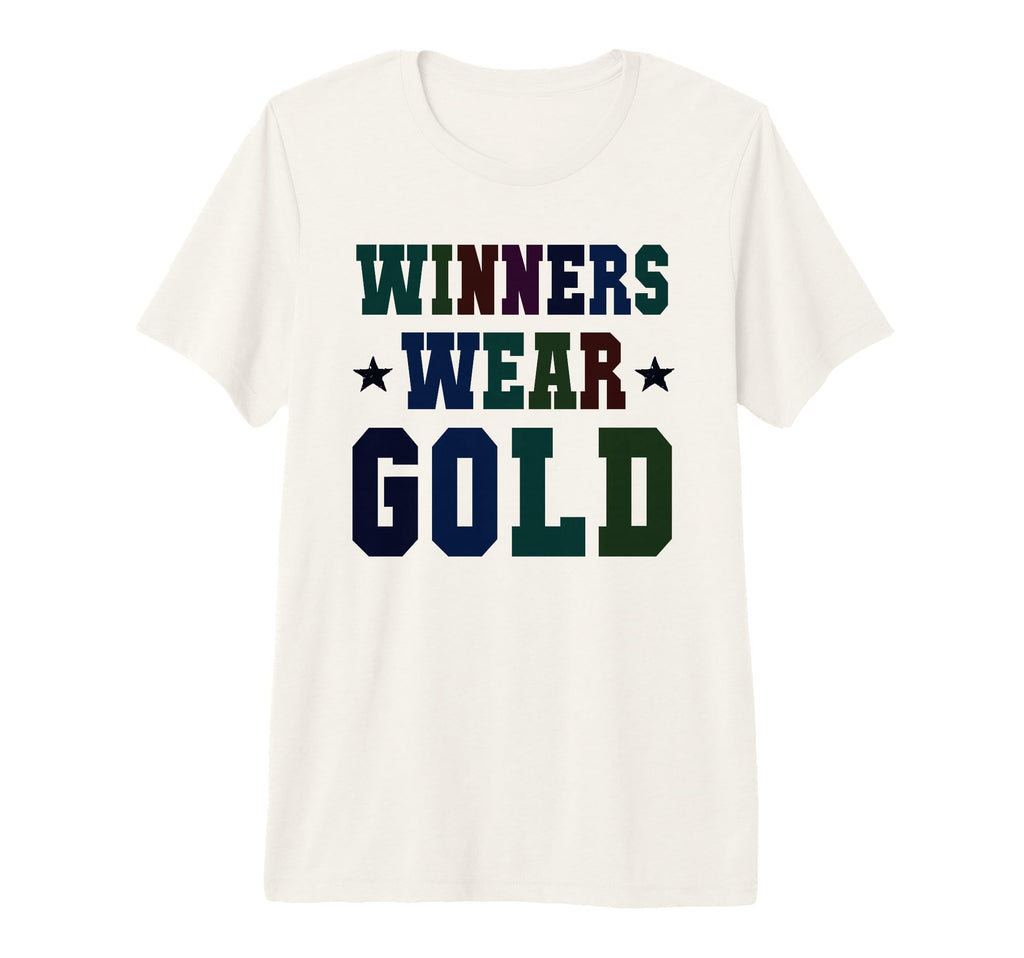 Bruh Winners Wear Gold Competition War T-Shirt - Fun Novelty Design Unisex - T-Shirt, Sweatshirt, Hoodie