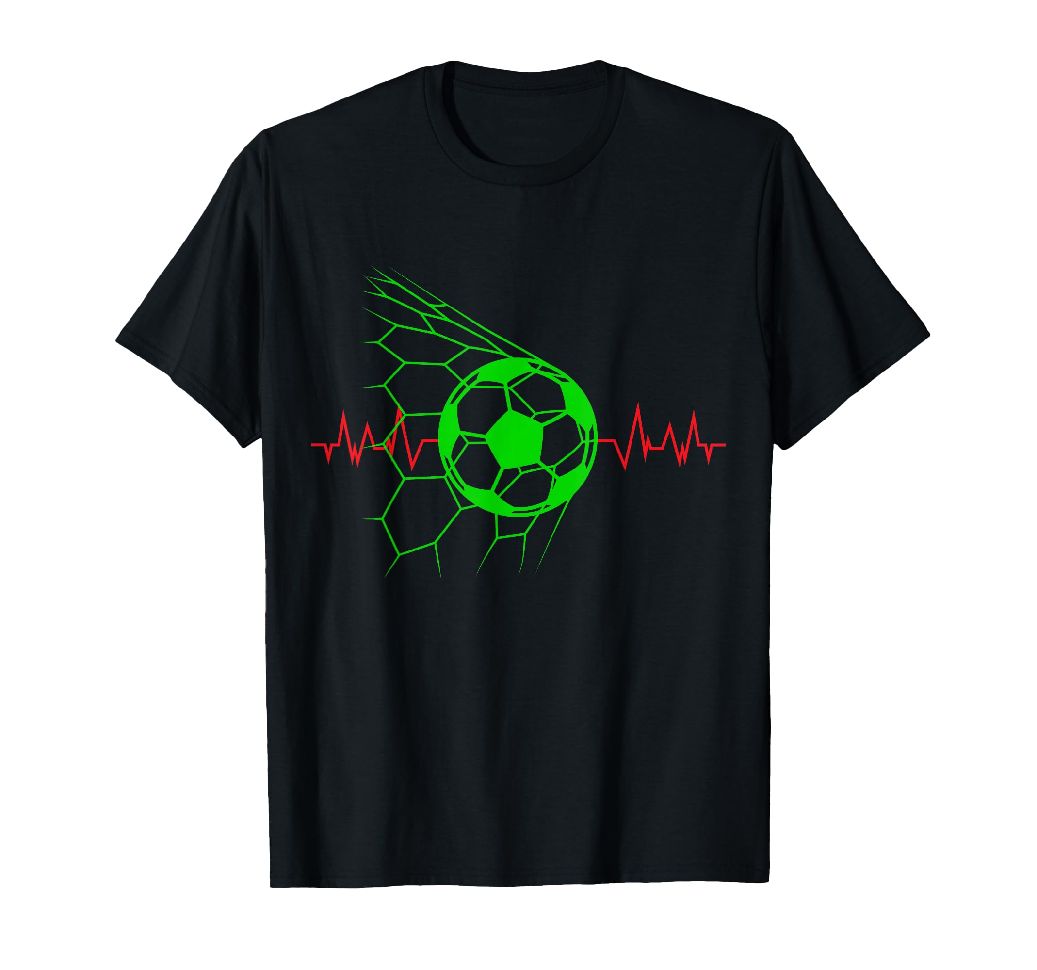 Soccer Ball Heartbeat Players And T-Shirt - Streetwear Style Men Women - T-Shirt, Sweatshirt, Hoodie