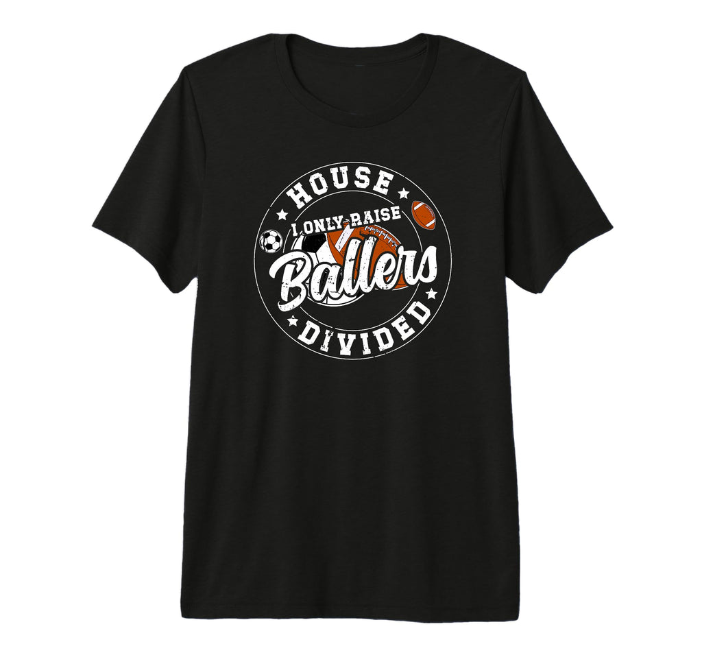 Mens House Divided I Only Raise T-Shirt - Aesthetic Graphic Men Women - T-Shirt, Sweatshirt, Hoodie