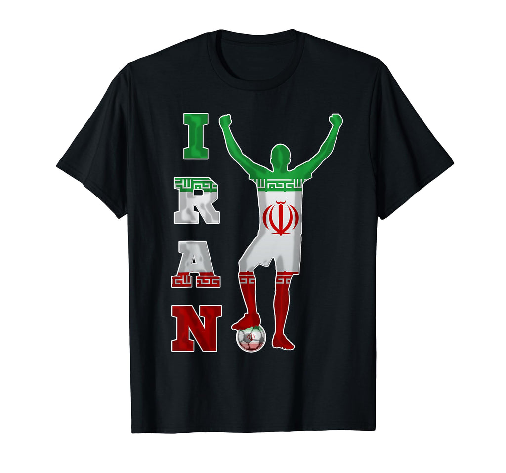Iran Futbol Football Soccer Team T-Shirt - Casual Everyday Wear Men Women - T-Shirt, Sweatshirt, Hoodie