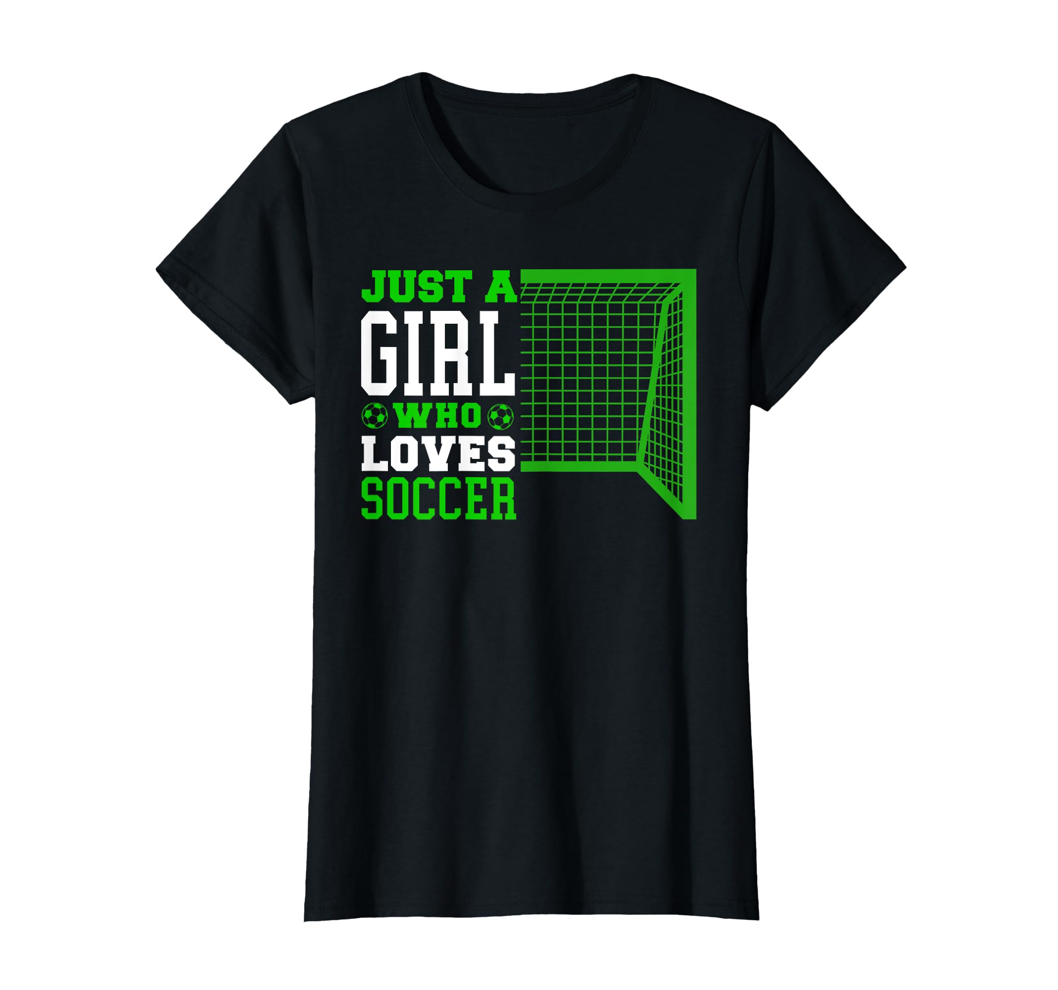 Just Who Loves Soccer T-Shirt - Unique Graphic for Adults - T-Shirt, Sweatshirt, Hoodie