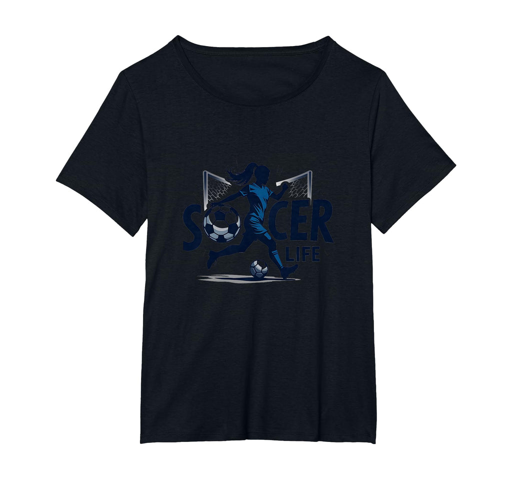 Soccer Is Life Womens Passion T-Shirt - Aesthetic Graphic Men Women - T-Shirt, Sweatshirt, Hoodie