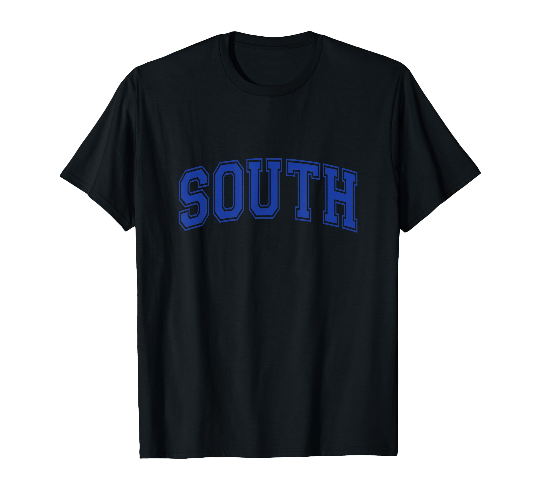 Blue South Team Colors Spirit Sports T-Shirt - Streetwear Style Unisex - T-Shirt, Sweatshirt, Hoodie