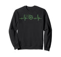 Soccer Heartbeat Tees Soccer Ball Sweatshirt - Graphic Print for Adults - T-Shirt, Sweatshirt, Hoodie