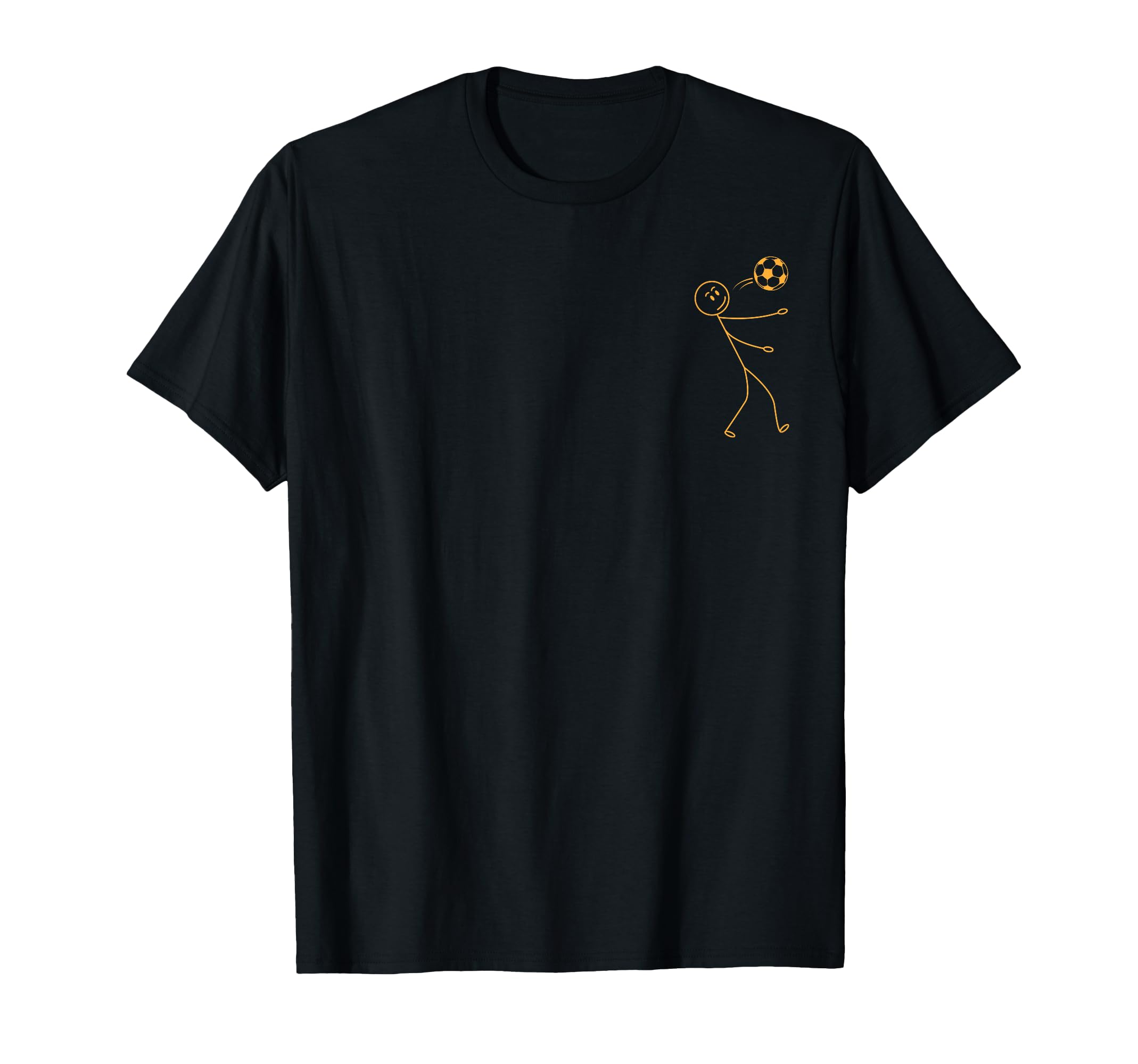 Soccer Stick Figure Soccer Player T-Shirt - Novelty Apparel Men Women - T-Shirt, Sweatshirt, Hoodie