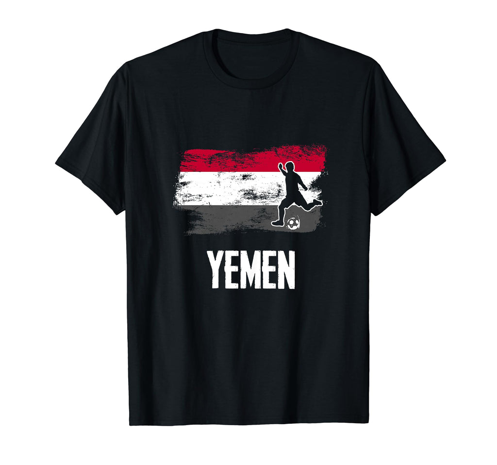 Yemen Flag Jersey Yemeni Soccer Team Yemeni T-Shirt - Graphic Print Unisex - T-Shirt, Sweatshirt, Hoodie
