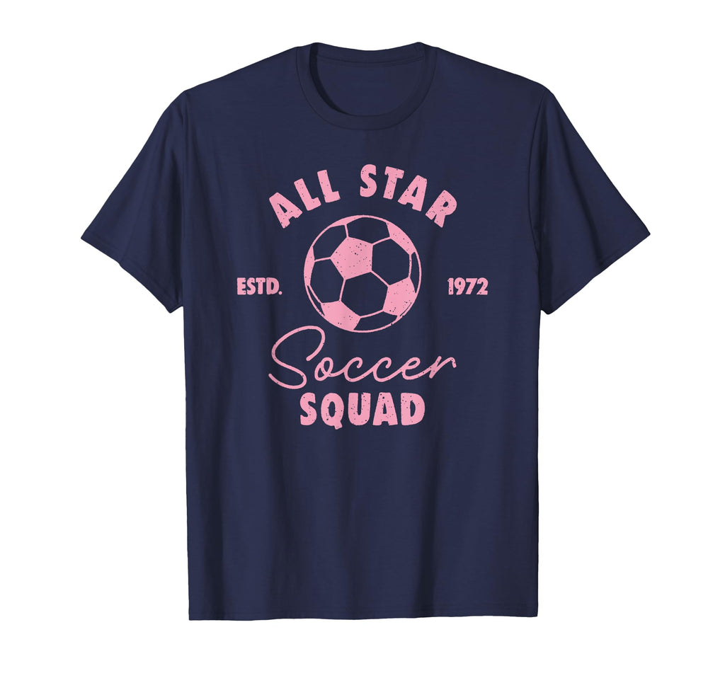 Trendy All Star Soccer Squad Est T-Shirt - Aesthetic Graphic for Adults - T-Shirt, Sweatshirt, Hoodie