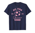 Trendy All Star Soccer Squad Est T-Shirt - Aesthetic Graphic for Adults - T-Shirt, Sweatshirt, Hoodie