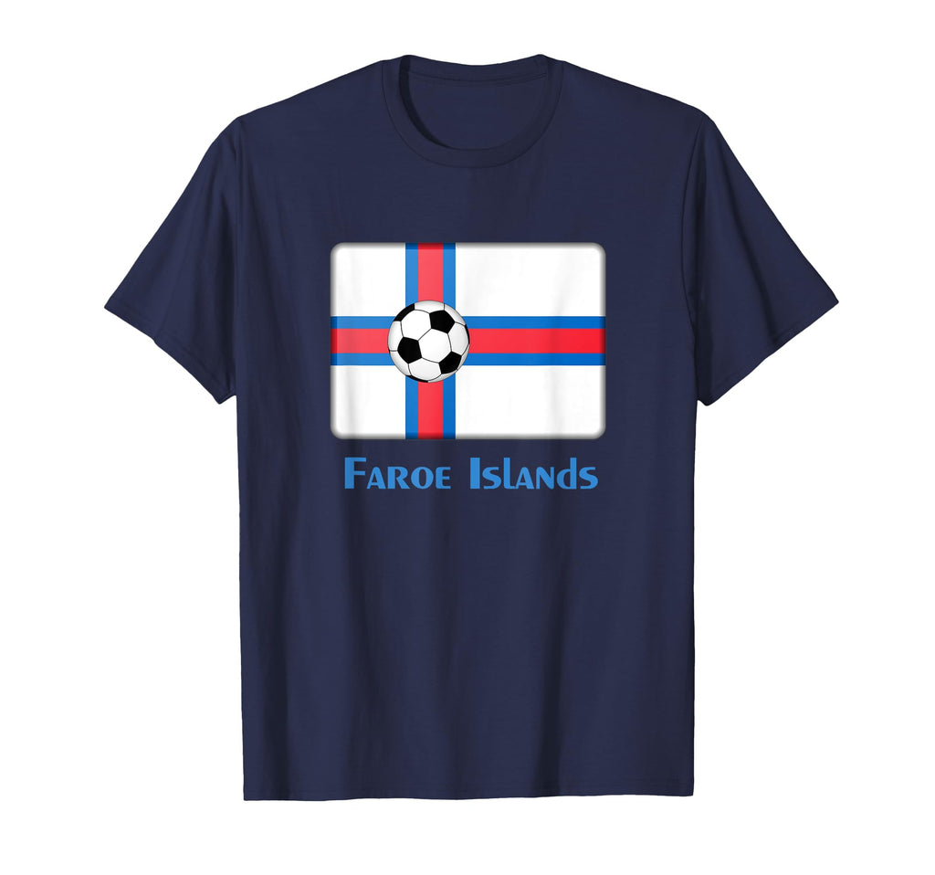 Faroe Islands Futbol Soccer T-Shirt - Novelty Apparel Unisex - T-Shirt, Sweatshirt, Hoodie