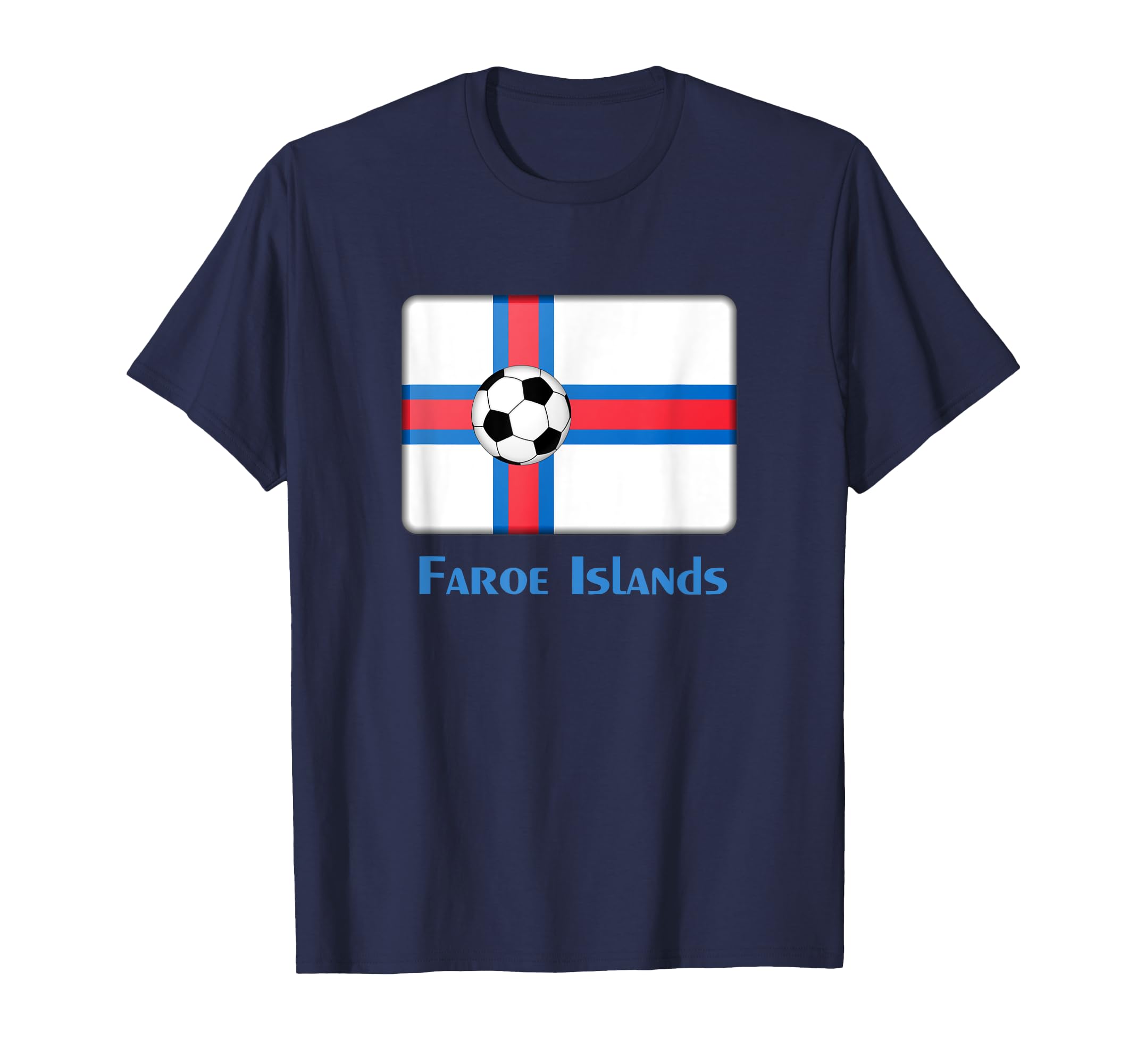 Faroe Islands Futbol Soccer T-Shirt - Novelty Apparel Unisex - T-Shirt, Sweatshirt, Hoodie
