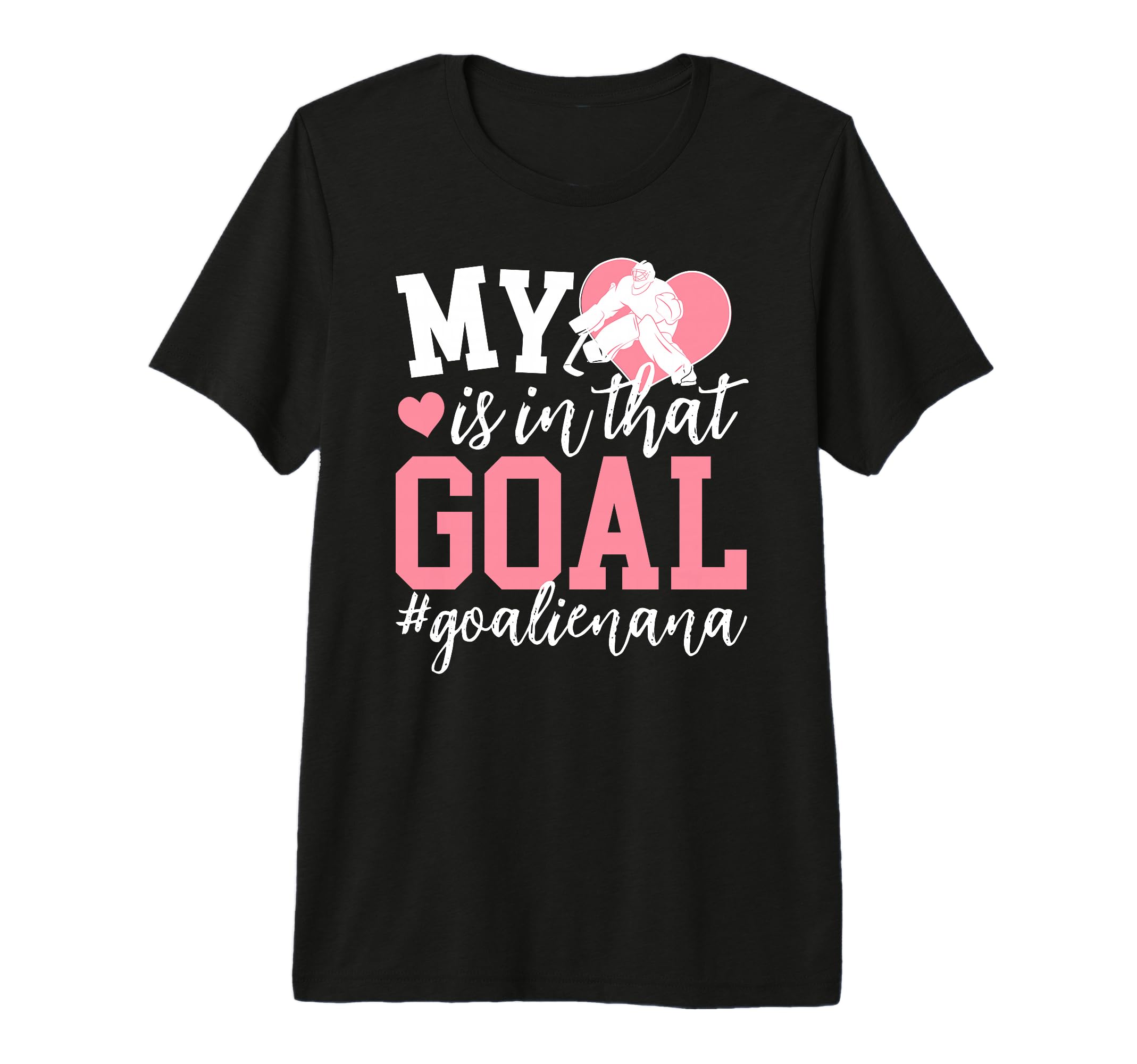 Proud Ice Hockey Goalie Nana Hockey T-Shirt - Minimalist Print Unisex - T-Shirt, Sweatshirt, Hoodie