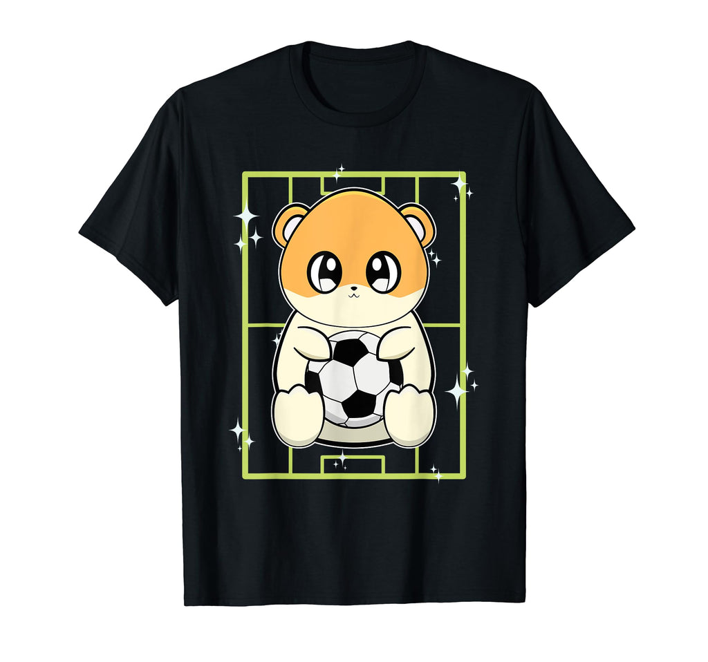 Hamster And Soccer Designs T-Shirt - Novelty Apparel for Adults - T-Shirt, Sweatshirt, Hoodie