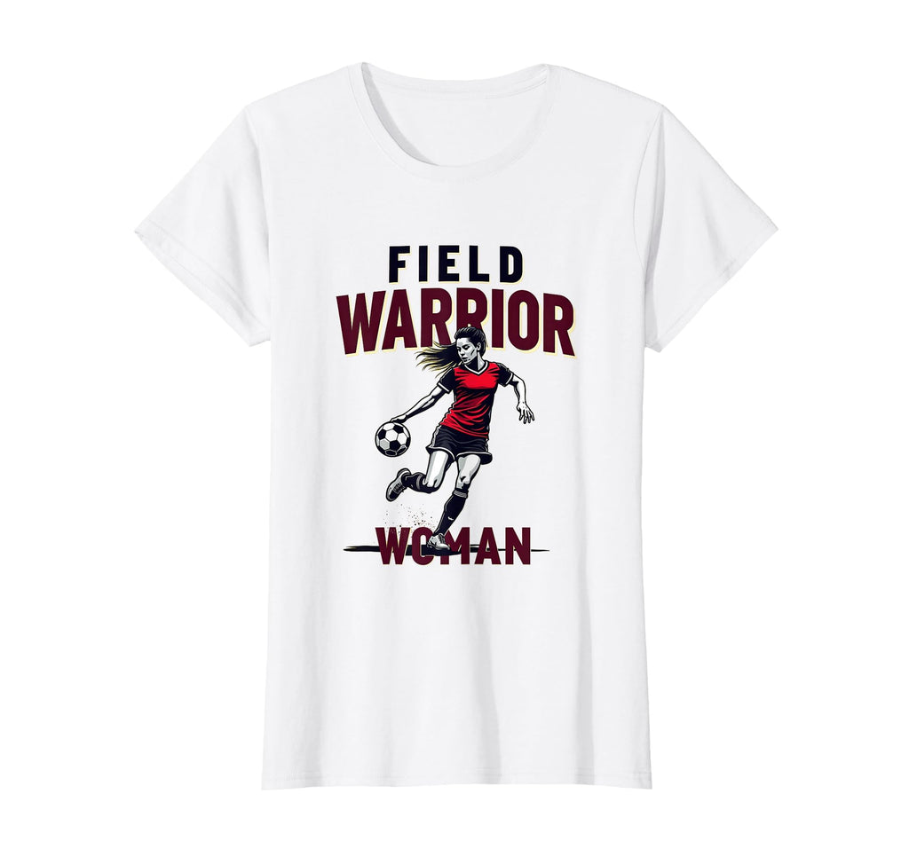 Field Warrior Soccer T-Shirt - Minimalist Print Men Women - T-Shirt, Sweatshirt, Hoodie