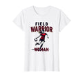 Field Warrior Soccer T-Shirt - Minimalist Print Men Women - T-Shirt, Sweatshirt, Hoodie