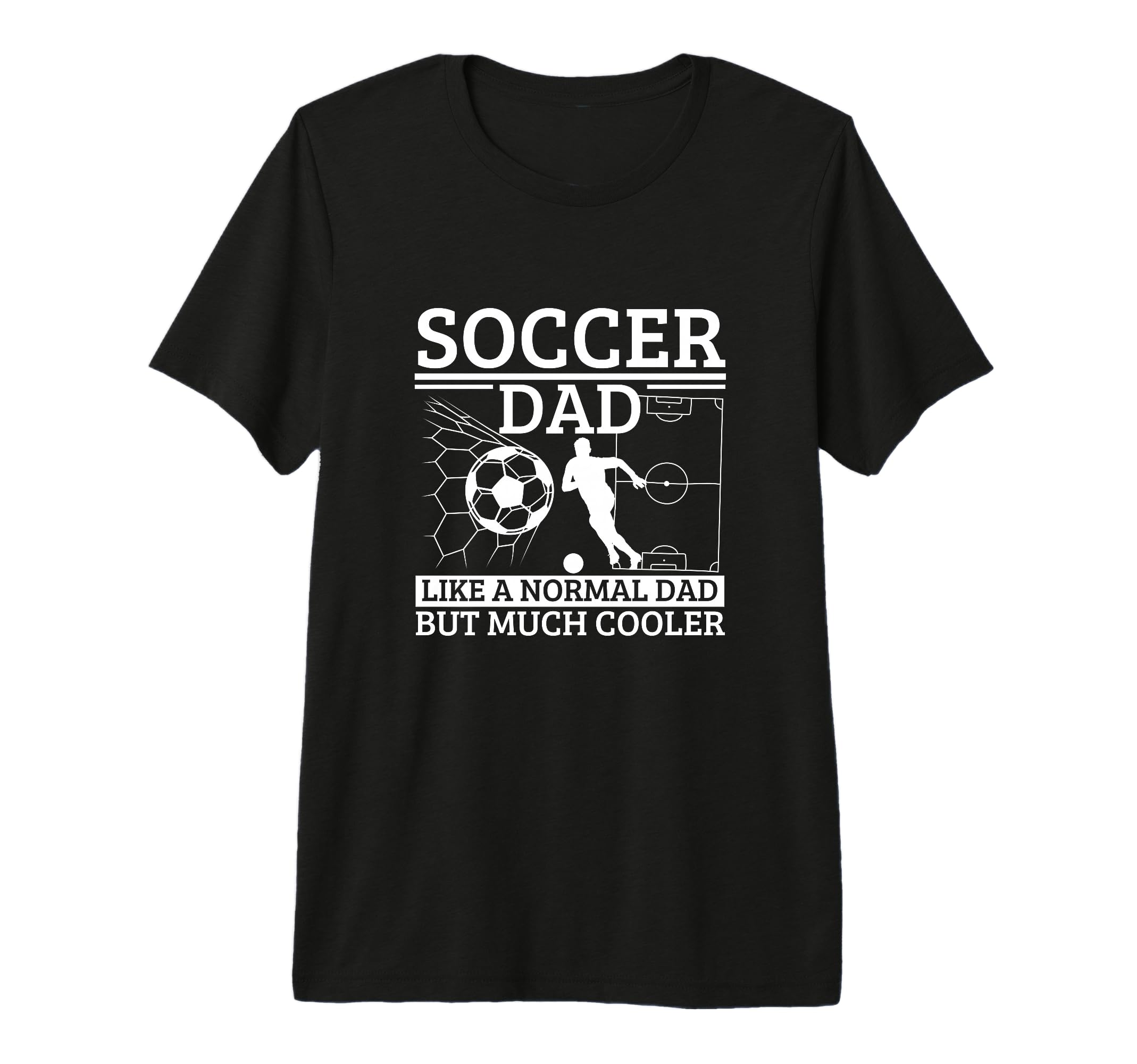 Soccer Dad Father Funny Soccer Player Tri T-Shirt - Graphic Print Unisex - T-Shirt, Sweatshirt, Hoodie