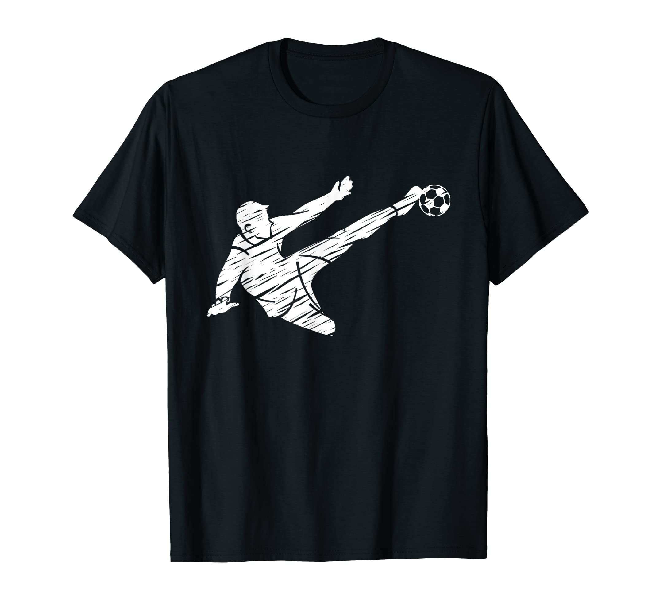 Soccer Player And Soccer Fan Motif T-Shirt - Novelty Apparel for Adults - T-Shirt, Sweatshirt, Hoodie
