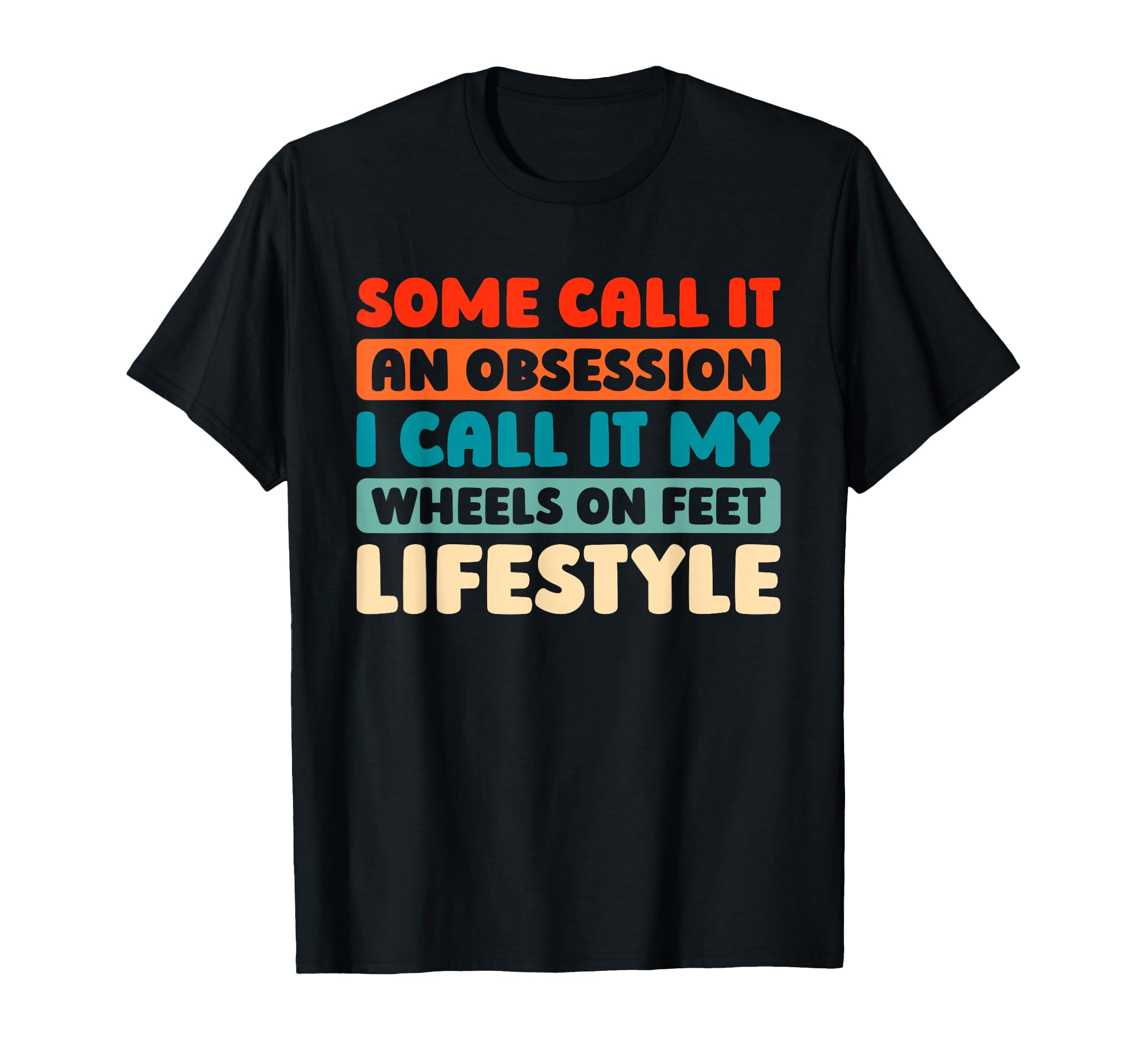 Skates Skater Roller Skating T-Shirt - Minimalist Print Men Women - T-Shirt, Sweatshirt, Hoodie