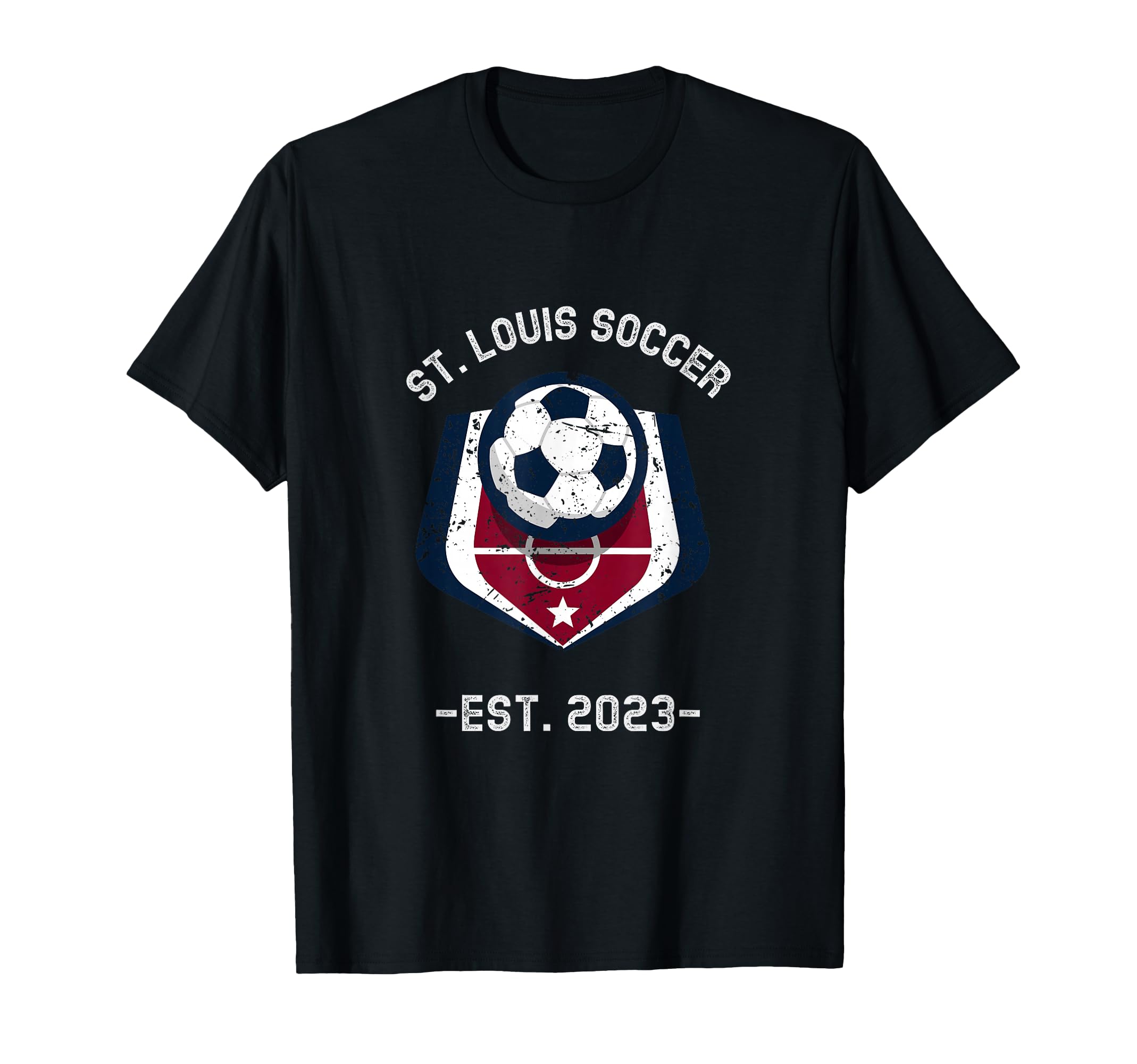 St Louis Soccer Football 2023 Small T-Shirt - Minimalist Print Unisex - T-Shirt, Sweatshirt, Hoodie