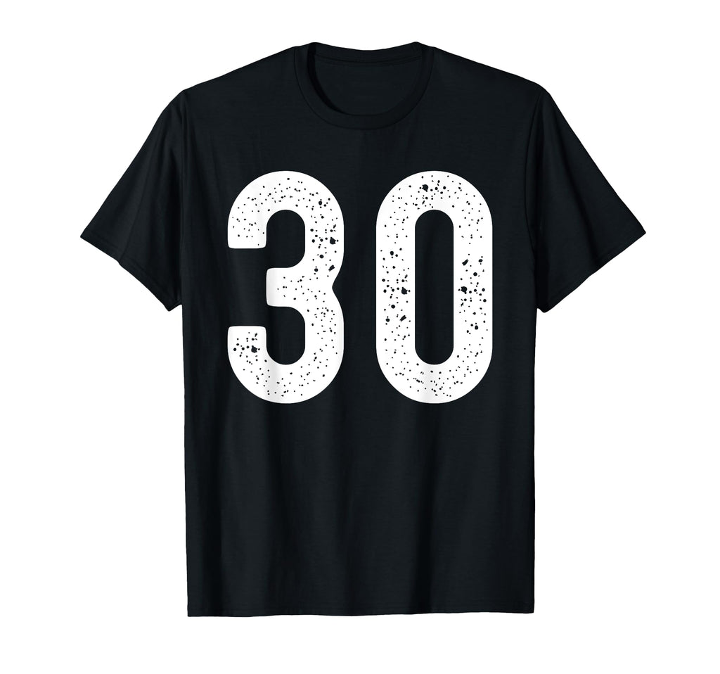 Numbered Practice Jerseys Number 30 T-Shirt - Trendy Graphic Men Women - T-Shirt, Sweatshirt, Hoodie