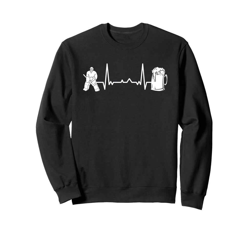 Ice Hockey Goalkeeper Goaltender Sweatshirt - Graphic Print Unisex - T-Shirt, Sweatshirt, Hoodie