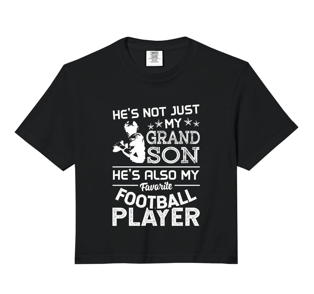 He Is Not Just My Grandson He Is My Sweatshirt - Trendy Graphic Men Women - T-Shirt, Sweatshirt, Hoodie