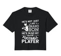 He Is Not Just My Grandson He Is My Sweatshirt - Trendy Graphic Men Women - T-Shirt, Sweatshirt, Hoodie