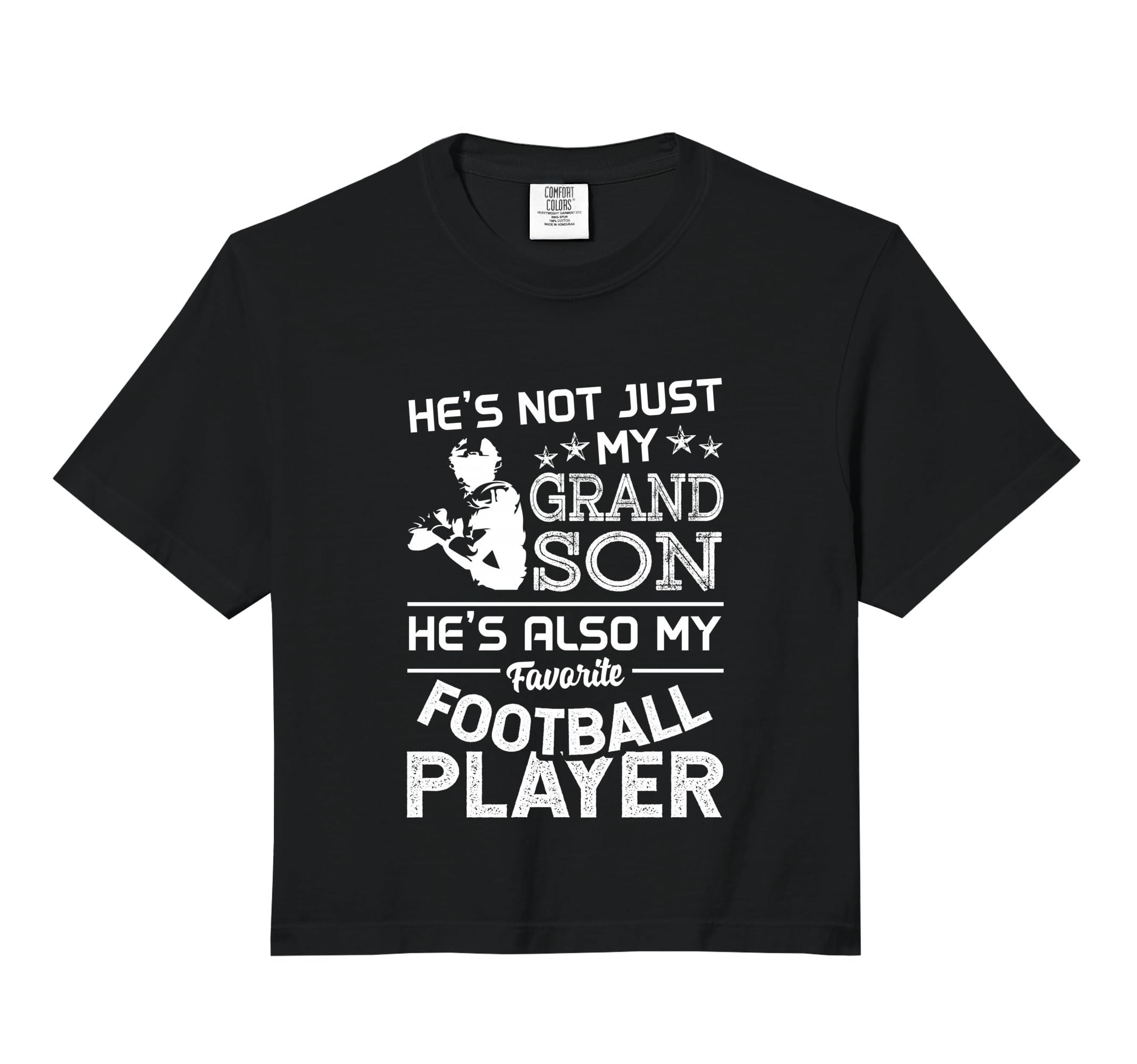 He Is Not Just My Grandson He Is My Sweatshirt - Trendy Graphic Men Women - T-Shirt, Sweatshirt, Hoodie